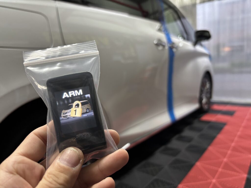 40ヴェルファイア パンテーラセキュリティ取り付け