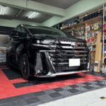 大阪ヴェルファイアゴルゴカーセキュリティ取り付け