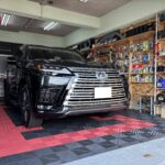 カーセキュリティ大阪　レクサスLX　ゴルゴセキュリティ取り付け