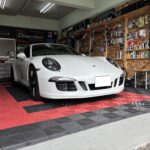 ポルシェ911　レーダー取り付け